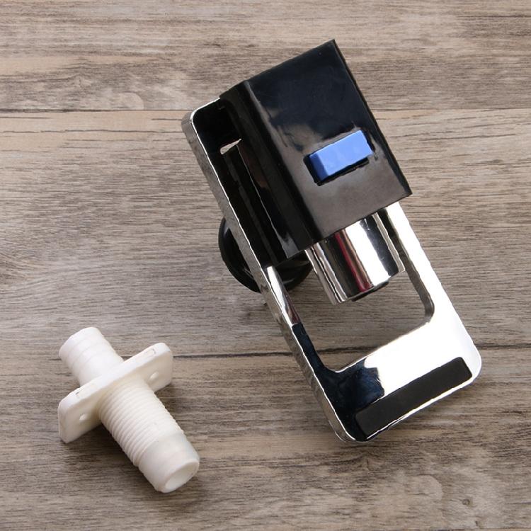 2 Pieces Water Dispenser Replacement Push Faucet with Two Water Valves Durable