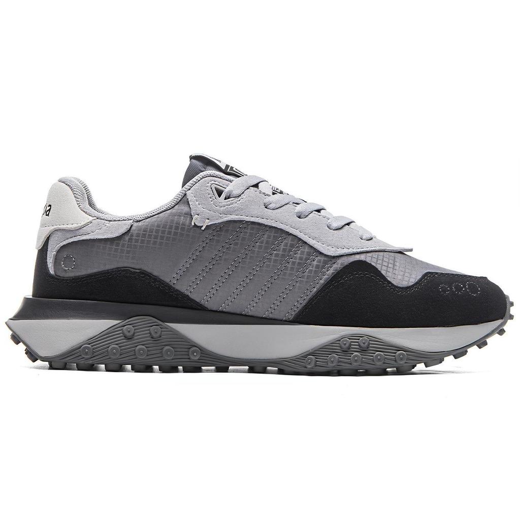 Kappa Retro Trend Fashionable Comfortable Shock Absorbing Non-Slip Wear-Resistant Low-Top Running Shoes Unisex sneaker Green Gray Black K0DZ5MM07-1123