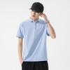 Summer Short-sleeved New Polo Shirt Men's Short-sleeved Trendy Versatile Lapel Base Solid Color T