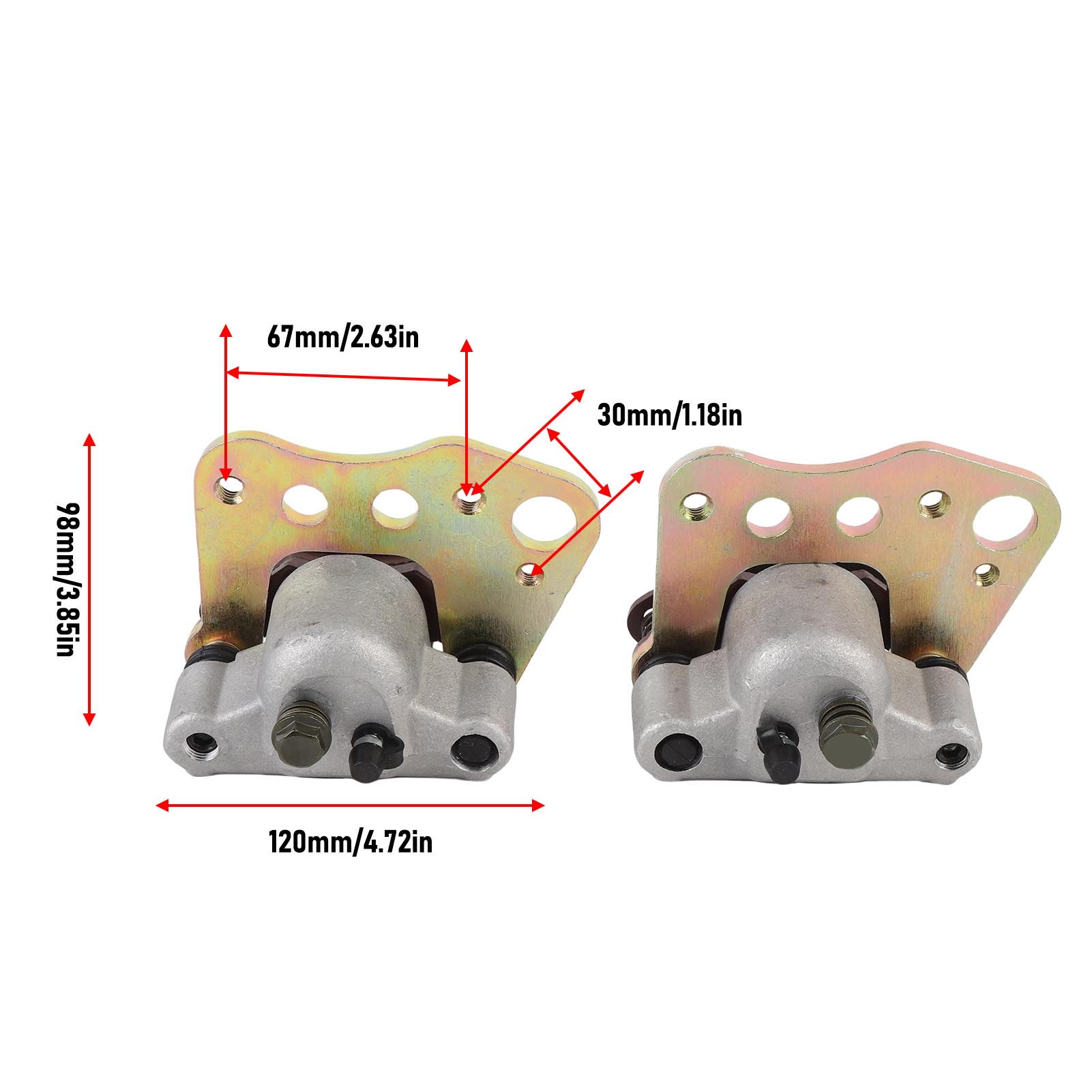 

Front Left Right Brake Caliper Assembly 1910681 Replacement For Polaris ATV Sportsman 335 400 500 600 700 A