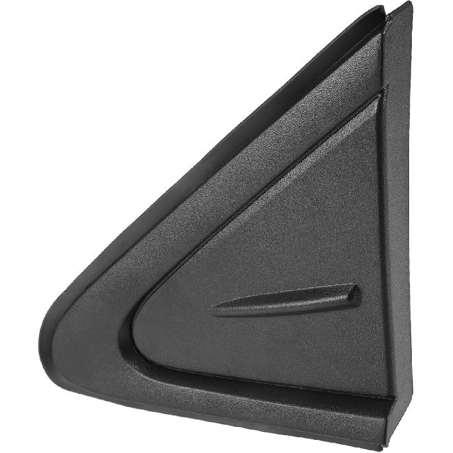 Front Left Door Mirror Corner mudguard Triangle Cover Trim No.60118-02370 Rearview Triangle Trim Panel for Toyota Corolla 2019-2021 Plastic Black