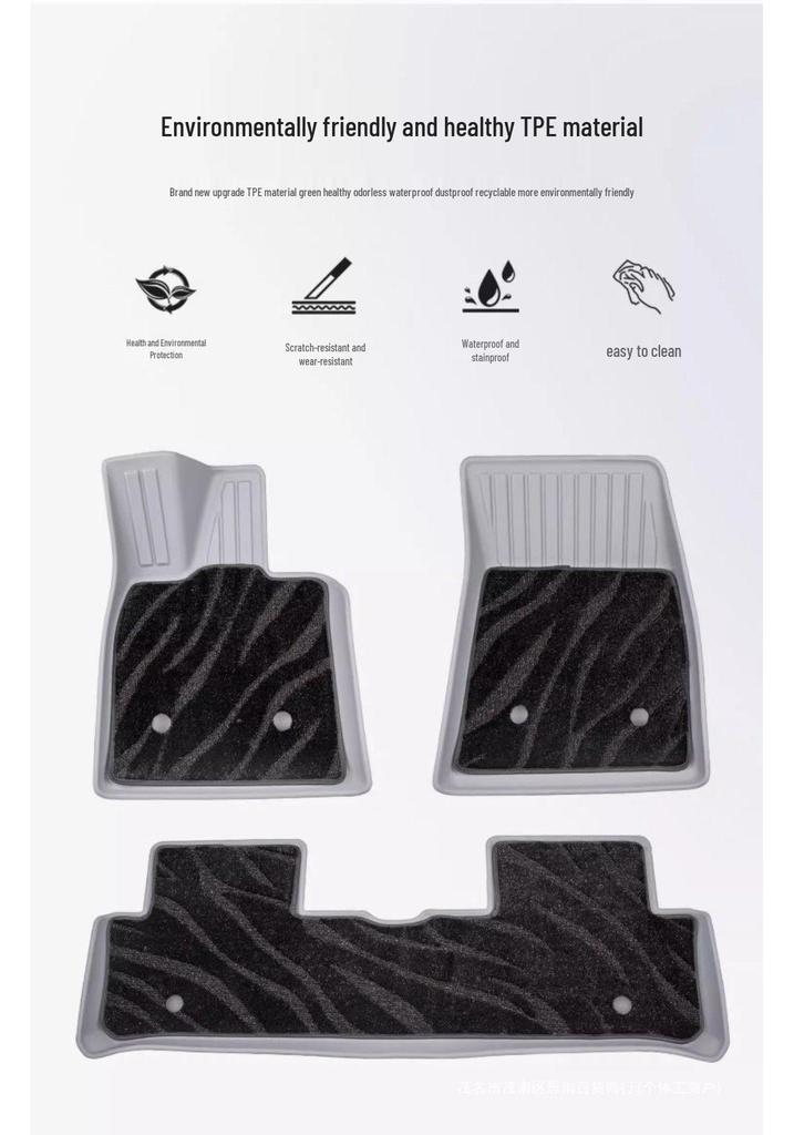 2024 NIO ET5/ET5T TPE Floor Mats: Custom Fit, Fully Enclosed Auto Interior Accessory