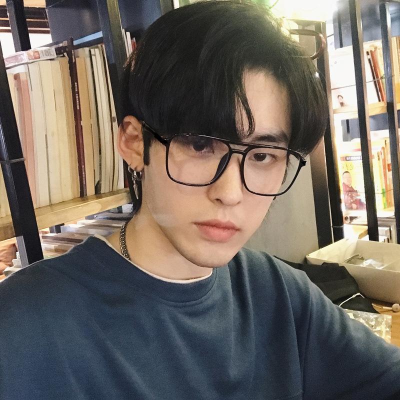 New Unisex Square Myopia Glasses for Men Women Pc Frame Glasses Plain Glasses Nearsighted Eyewear Glasses -1.0 -2.5 -1.5