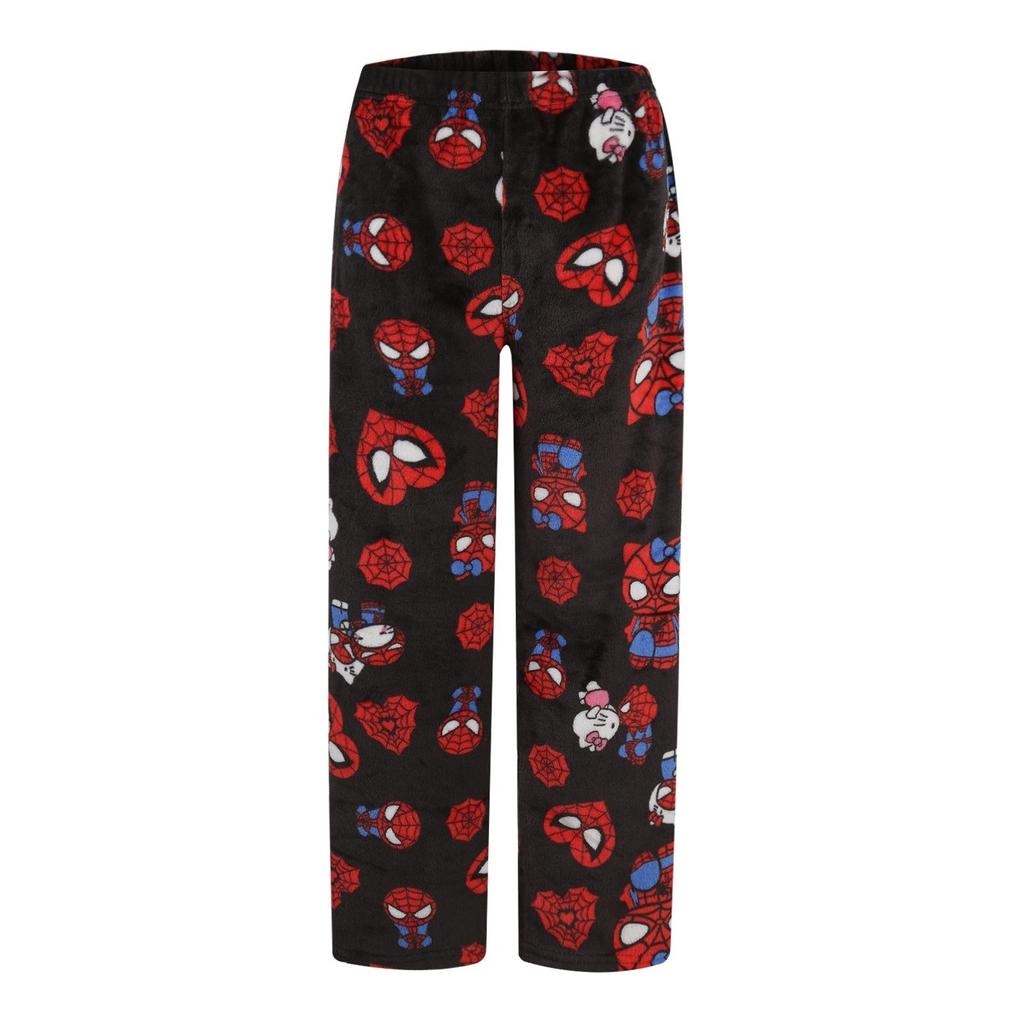 Soft Pajama Pants for Kids with Cartoon Print Comfortable Lounge Sleepwear Bottoms Christmas Pajamas for Boys Christmas Pajamas for Girls