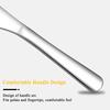 Homquen Stainless Steel Butter Knife, Butter Spreader, Butter Knives, Butter Spreader Knife for Kitchen Restaurant Party, Kitchen Gadgets, Set of 4
