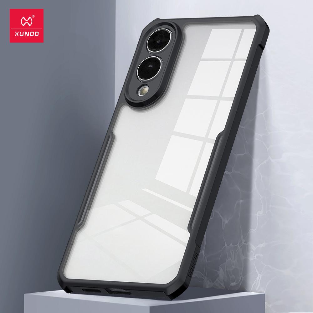 XUNDD For Samsung Galaxy S25 Edge Case Transparent Phone Cover Airbag Shockproof Bumper Protective Cases Luxury Casing