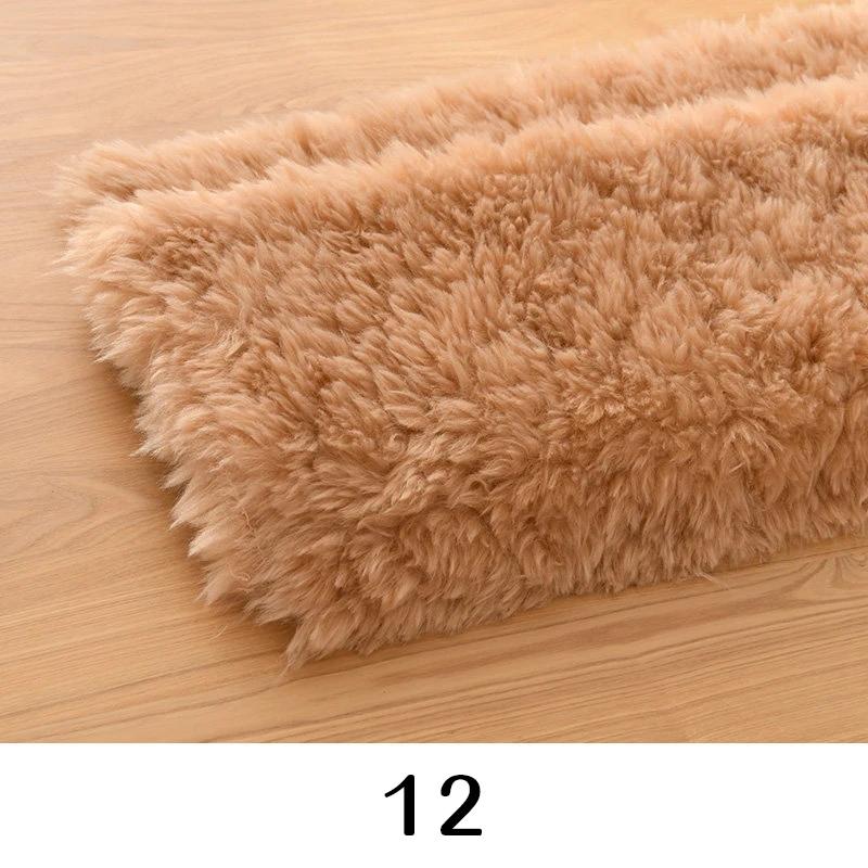 25x45cm Curly Plush Fabric Soft Hair Faux Fur Fabric Hand Make Cosplay Decorative Background Clothing Lining Bedding Cloth