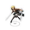 Charm Anime Fans Gifts HD Figure Attack on Titan Alan Yeager Hanji Zoe Acrylic Stand Model Desktop Decoration Series 15cm