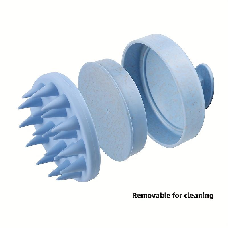Silicone Scalp Massager Shampoo Brush, Soft Bristle Waterproof Portable Head Care Tool, Unisex