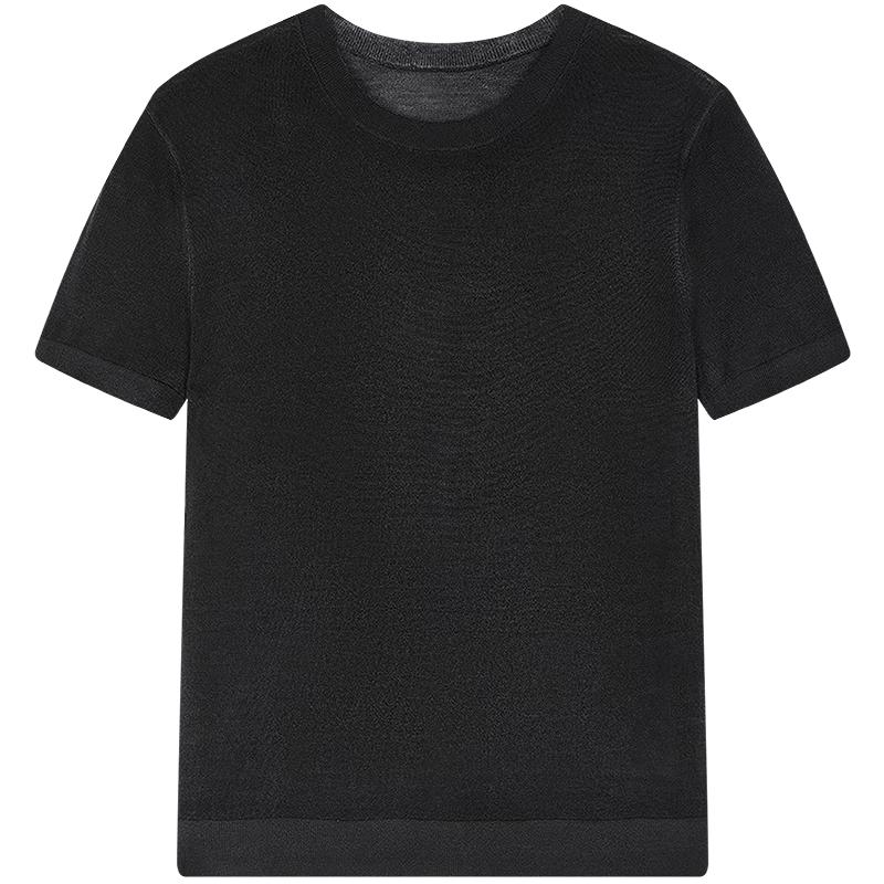 LESS 2025 Fall Merino Wool Knit Sweater