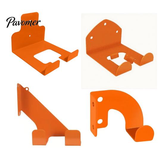 Weed Eater Wall Mount Garage Organizer Trimmer Rack, Garden Power Tool Hanger, Mounted Equipment Storage Bracket Whackers Holder for Grass Hedge Tools