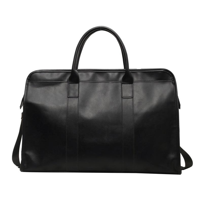 

Business model short-distance business trip simple and versatile solid color luggage bag going out for travel atmospheric storage bag чорний