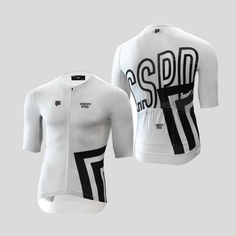 CSPD Men Women's Milk Silk Short-sleeved Cycling Clothes Breathable Bicycles Mountain Bikers Road Tops