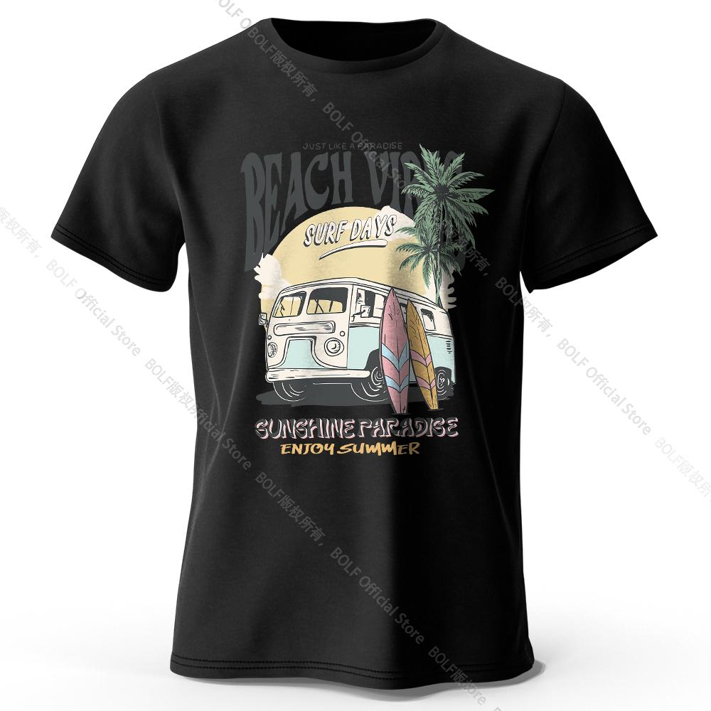 

Vintage Vacation Badge Printed Unisex Men Women TShirt Tees Tops 100 Cotton Nautical Emblem Graphic Cruise Wear 2XL