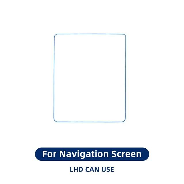 For Polestar 2 - Car Interior Center Console Media Dashboard Navigation TPU Anti-scratch Protector Film Accessories For Navigation