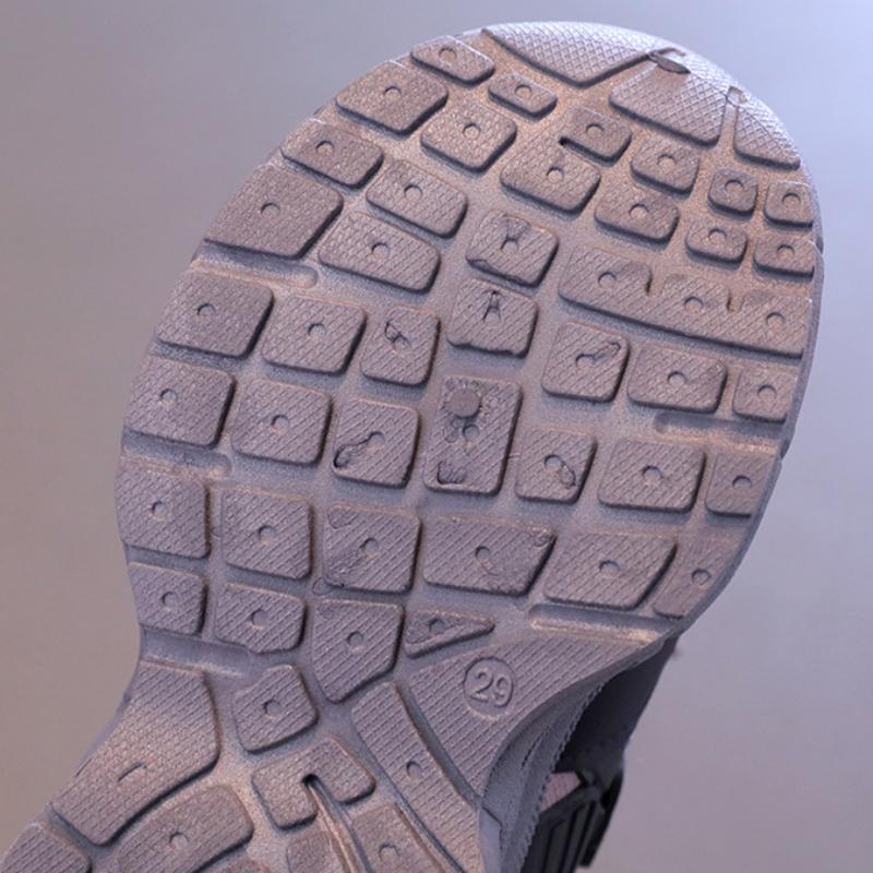 Girls Shoes Children's Sports Dad Shoes Spring and Autumn New Autumn and Winter Lightweight Older Children's Velvet Two Cotton Shoes