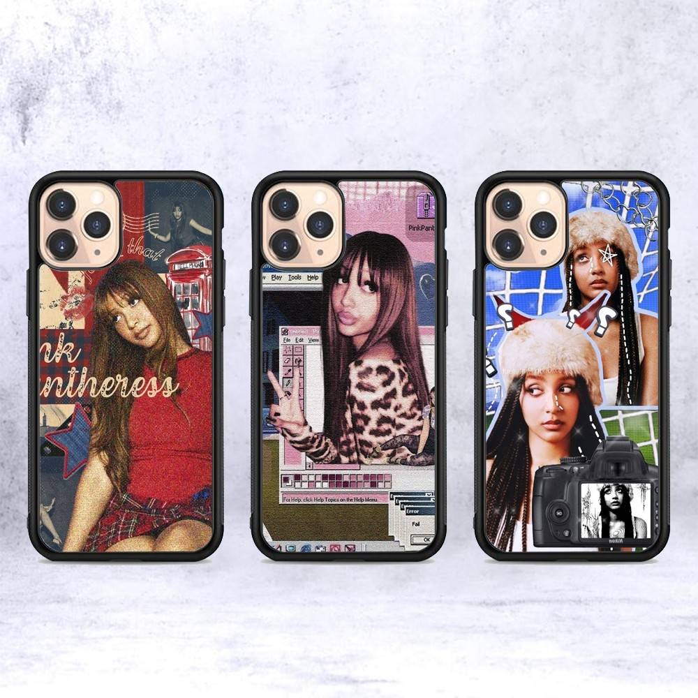 Singer P-Pinkpantheress Phone Case For IPhone 16 Pro Max 15 14 Plus 14 13 12 11 17 PC+TPU Cases Back Cover