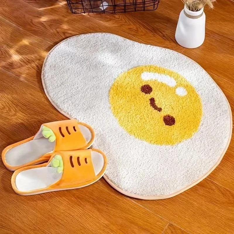 Faux Cashmere Absorbent Floor Mat Bath Door Rug Fast Dry For Entryway Bathroom Hallway In Stock Gift For Families