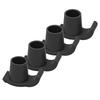 4 Pcs Walker Glide Skis Rubber   Walker Ski Glides Mobility Aid Accessory for Seniors