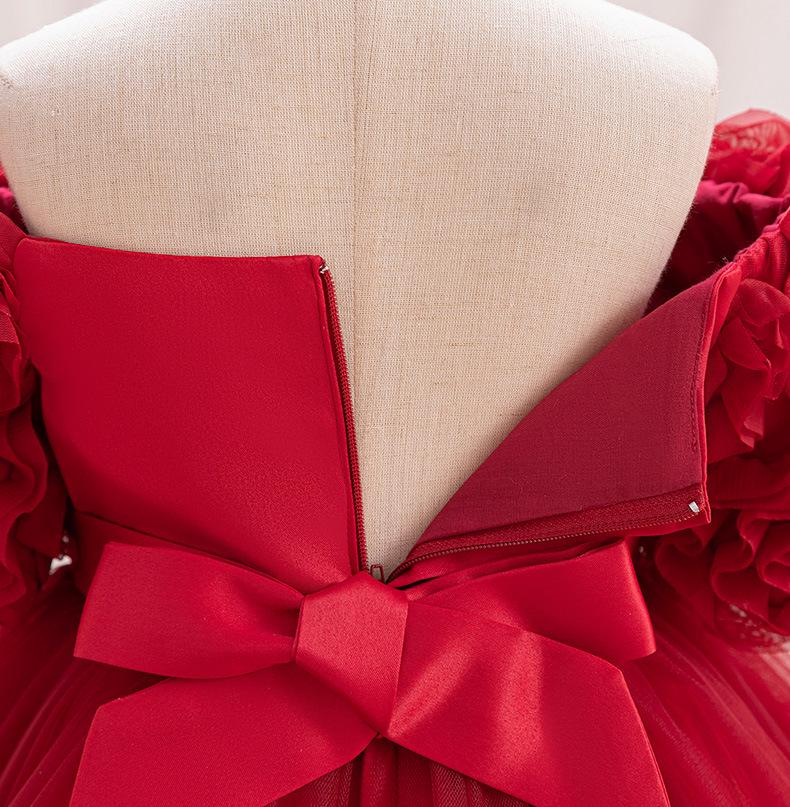 Meisjes Pailletten Prinsessenjurk voor Piano Optreden