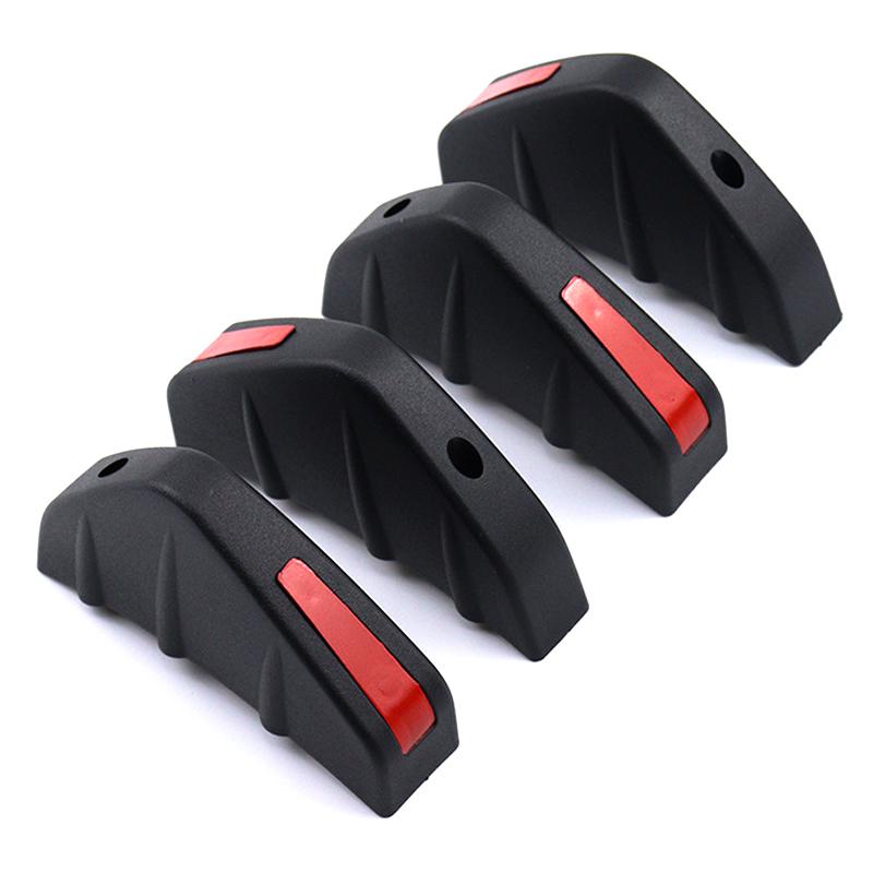 1Set Universal Auto Modifizierter Heckstoßstangendiffusor Spoiler Auto Heckstoßstangendiffusor Spoiler Abs Antikollisions-Autozubehör