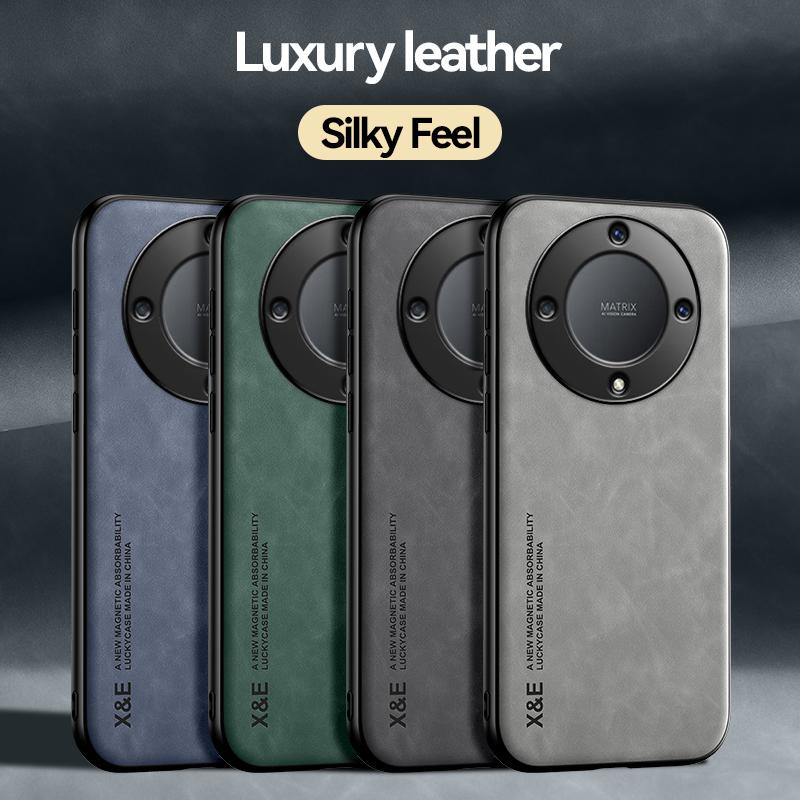 For Honor X9a Case X 9 A 5G Shockproof Bumper Soft Phone Case For Honor X9a X9A RMO-NX1 2023 Luxury Leather Magnetic Back Cover