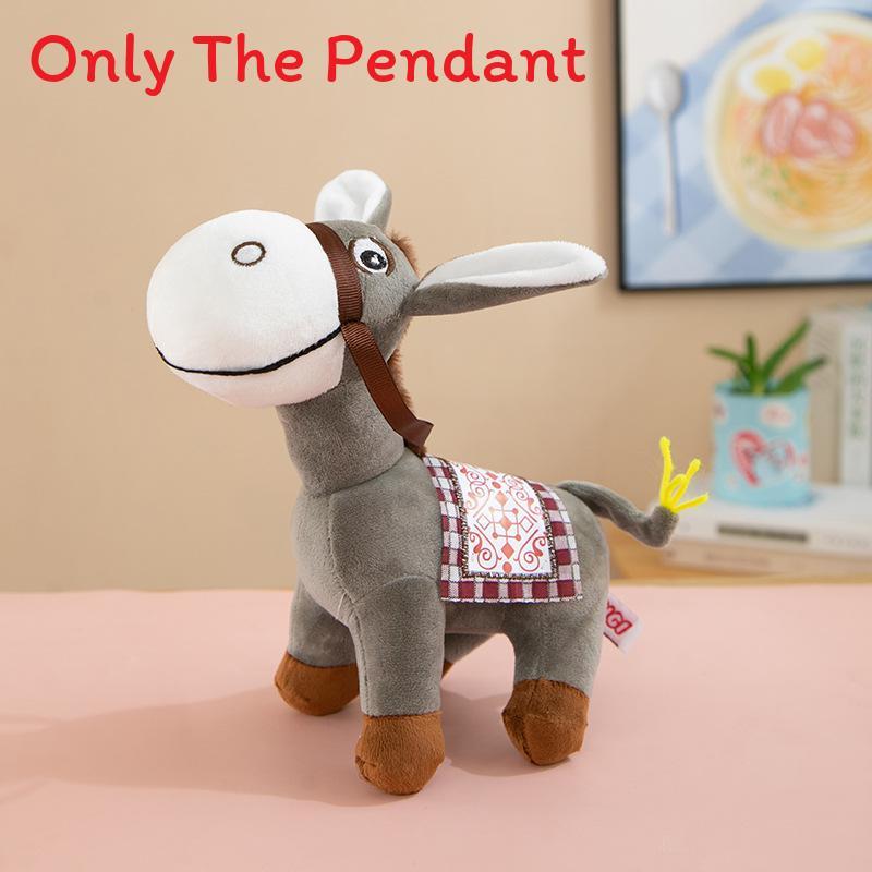 Peluche Asinello Giocattolo Animale Carino Regalo Per Bambini Ragazzi E Ragazze