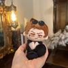 Good Omens Plush Aziraphale Crowley Mini Cotton Angel Demon Chibi Character Keychain Pendant Fan Collectible Compilations Gift