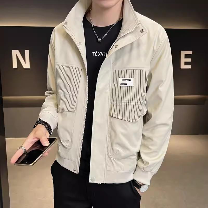 Hooded Jacket Men's Autumn New Trendy Youth Jacket Thin Autumn Clothing