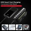 8 /5LED Bicycle Headlights USB Charging MTB Cycling Lamp Bike Front Light  Bicycle