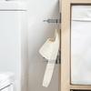 Waterproof Transparent Strong Load Bearing Space-saving Slippers Rack Wall Mounted Punch-free Drain Shoes Shelf Washroom Supplies