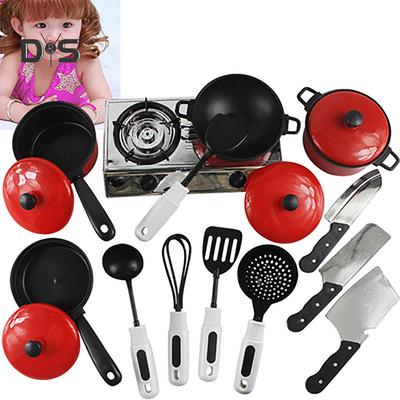 Martini Kids Play Toy Kuchnia Gotowanie Jedzenie Przybory Patelnie Garnki Naczynia Naczynia Kuchenne Artykuły