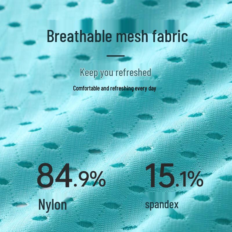 LANGSHA Men's Ice Silk Antibacterial Boxer Briefs