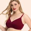 Soutien-gorge dentelle ultra-fin européen et américain grande taille graisse MM sexy gros seins montrent petit micro push-up sous-vêtement