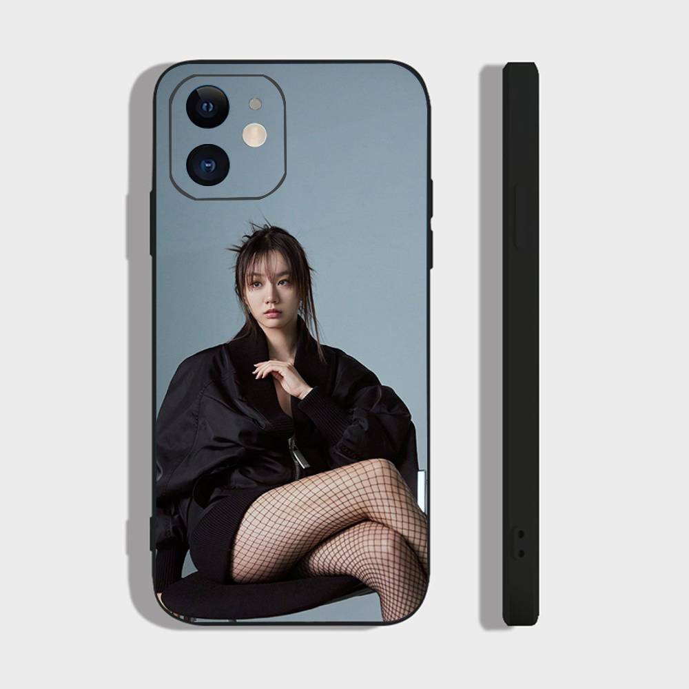 Korean Singer And Actor Lee Hyeri Phone Case For IPhone 17 Air 16 15 14 13 Pro Max 11 12 Black Silicone Cover