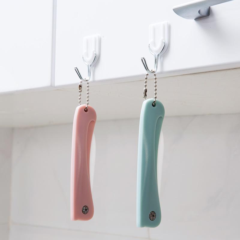 Foldable Ceramic Knife Portable Fruit Knife Household Peeler Kitchen Chopper Multifunctional Knife Kitchen Tool