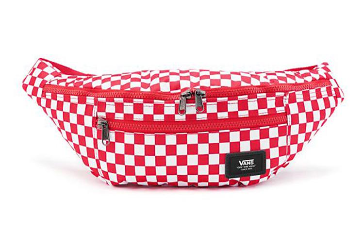 Vans Polyester Fanny Pack Regular Unisex Red White VN0A2ZXXRND