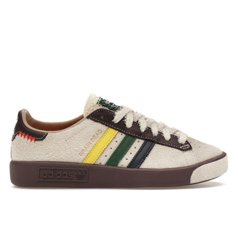 

Adidas Originals X Brain Dead Forest Hills Suede Low Top Lifestyle Shoes Unisex Cream White Pantone Night Red JR7943 38.5