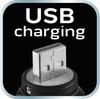 USB Rechargeable Flashlight 300 lm 2 in 1 CREE XPE + COB LED