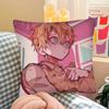 Pc TTamon Kun Anime Pillow Case Fashion Square Pillowcase Bedroom Sofa Room Ins Decoration Leisure