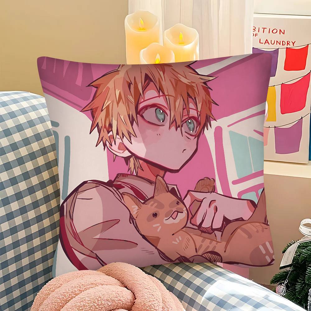 

pc TTamon Kun Anime Pillow Case Fashion Square Pillowcase Bedroom Sofa Room Ins Decoration Leisure 40x40 cm