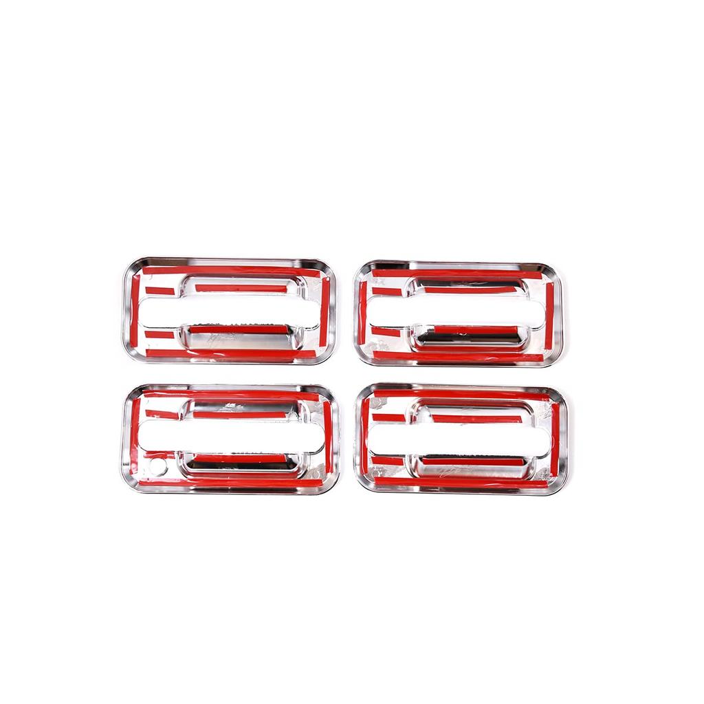 METYOUCAR Car Door Handle Protector Set for Hummer H2 Door Knob Protective Exterior Accessories 4-Piece 2003-2009, Guards, Anti-Scratch Covers,