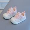 Neue Mode Lässiger Babyschuh für Mädchen Niedlicher Cartoon Atmungsaktiver Babyschuh Mesh Weiche Sohle Einfache Jungenschuhe Rutschfest Vielseitige Sneaker