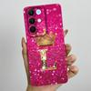 For Realme 15X C85 5G Crown Initial Letter Couple Phone Case Realme15X RMX5250 RMX5253 Soft Silicone TPU Lens Protective Casing