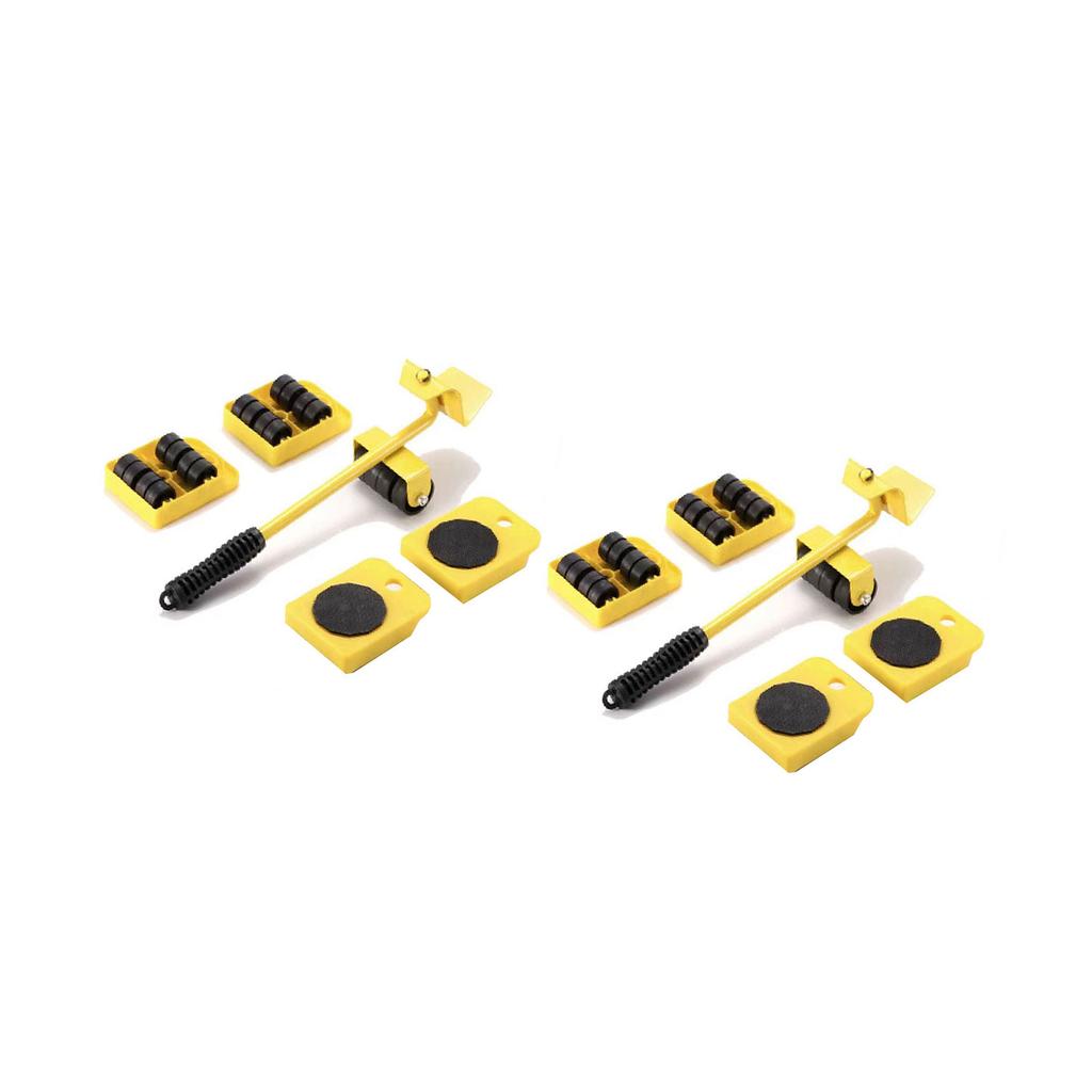 Easy To Use Furniture Lifter Tool Set for Moving Heavy Items On Hardwood Floor and Carpets Suitable for Home and Office