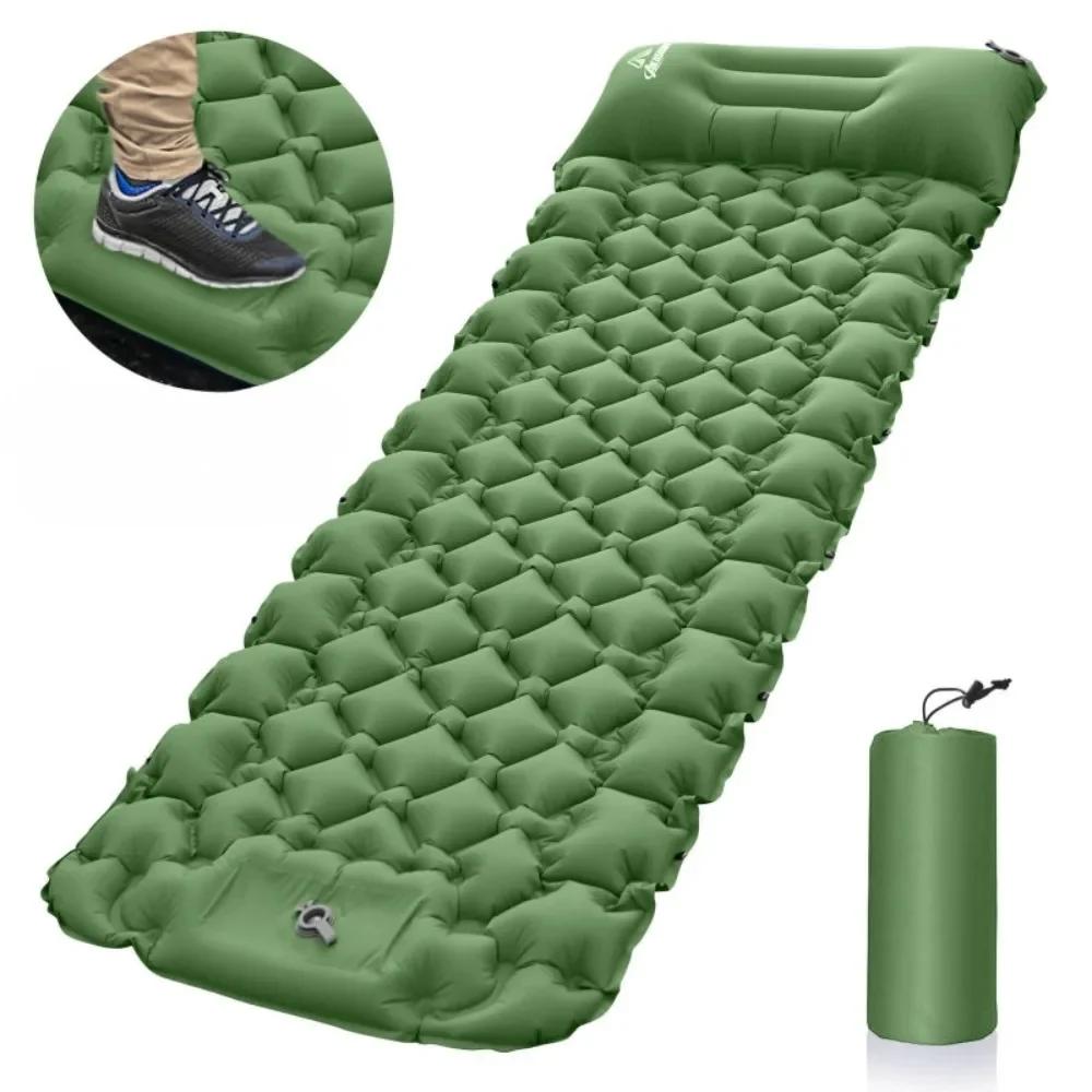 

Car Sleeping Mat Step on The Light Inflatable Foot Waterproof Mat 1 Pc Outdoor New Camping Inflatable Mat Portable Folding