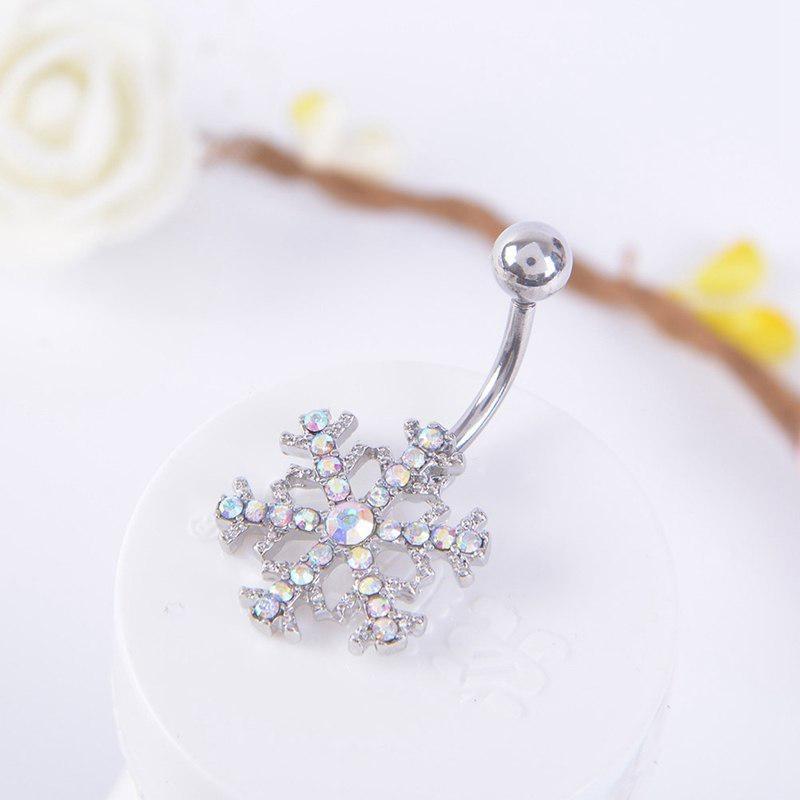 1/2 Stück Sommer Stern Schnee Bauchnabelringe Trendy Nabelpiercing Ombligo Frauen Pircing