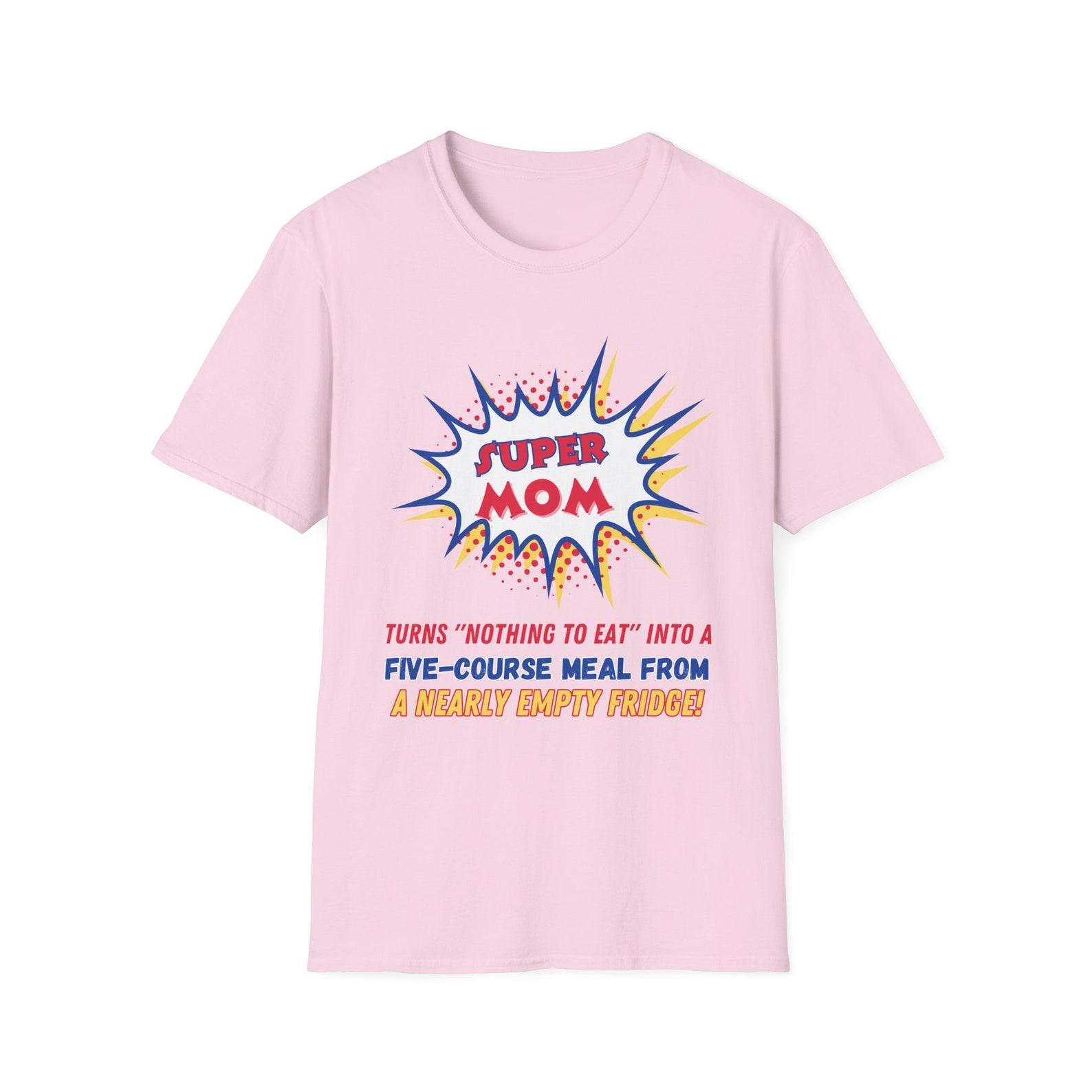 Super Mom Graphic Tee (Light BG) S