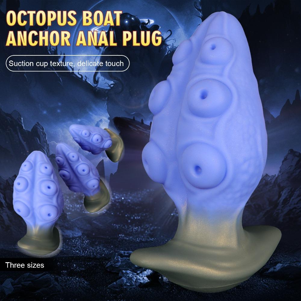 Wearable Special Shape Butt Plug Silicone Women Adult Pleasure Toy