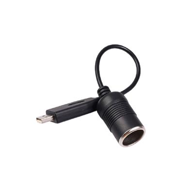 Adattatore convertitore USB maschio da 5 V a 12 V Cavo di alimentazione femmina per accendisigari per auto